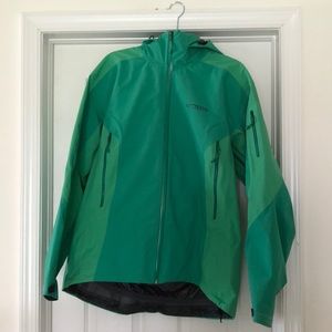 Green Arc’teryx jacket